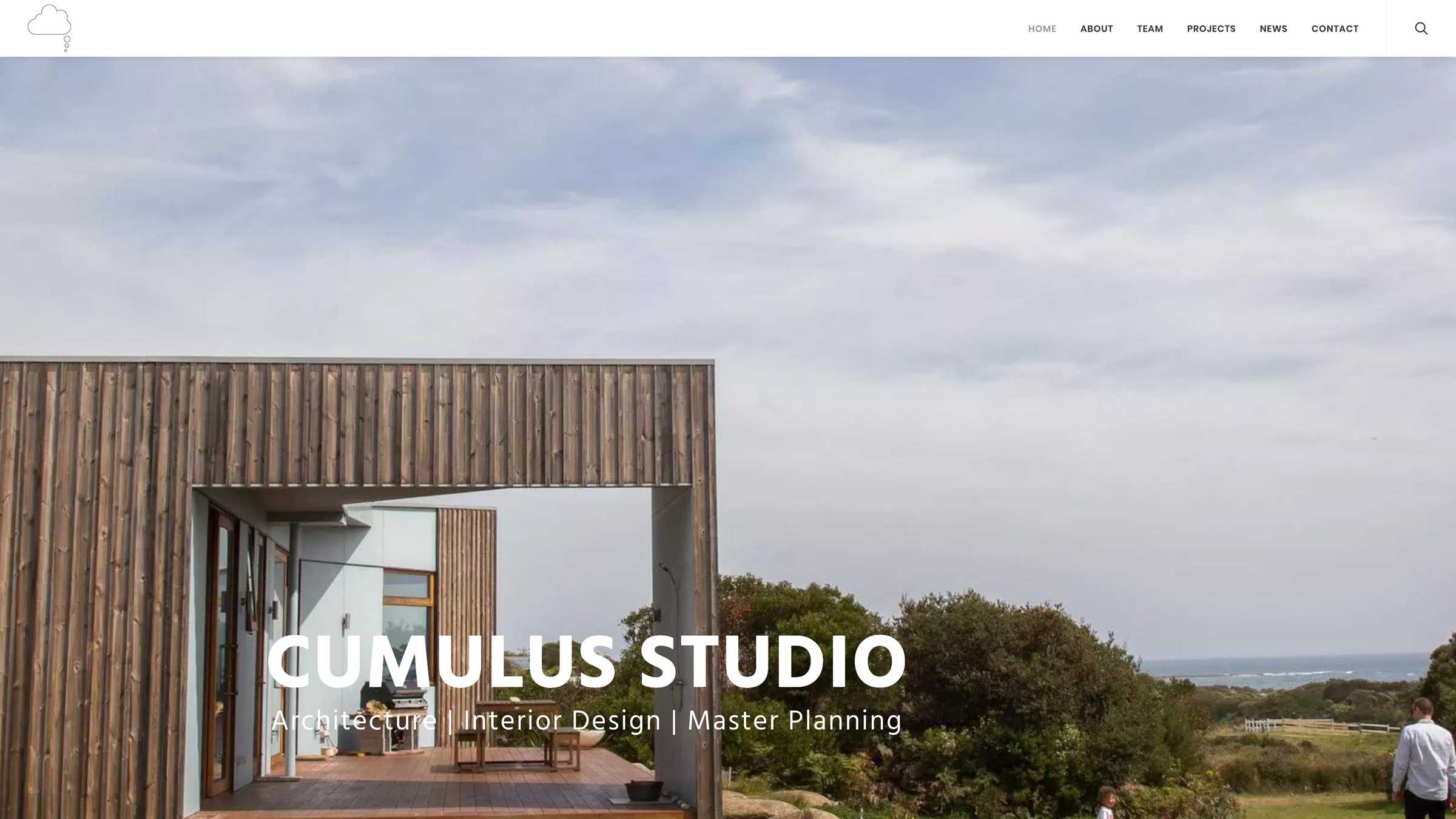 Screenshot of the Cumulus Studio project on a desktop computer